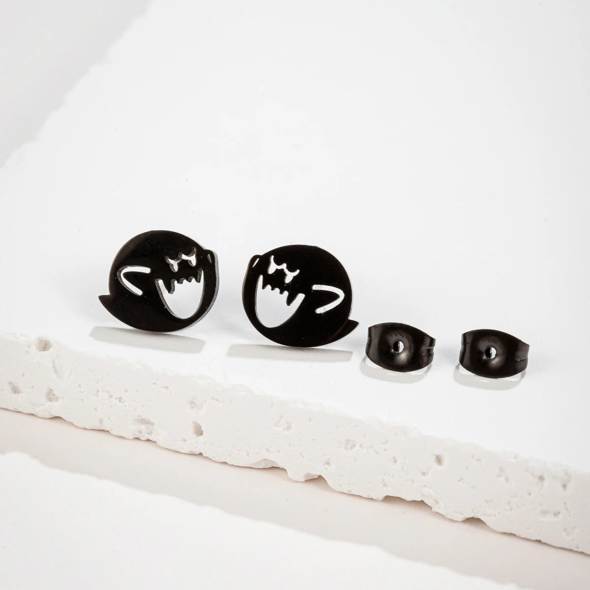 Cute Halloween Cartoon Ghost Earrings