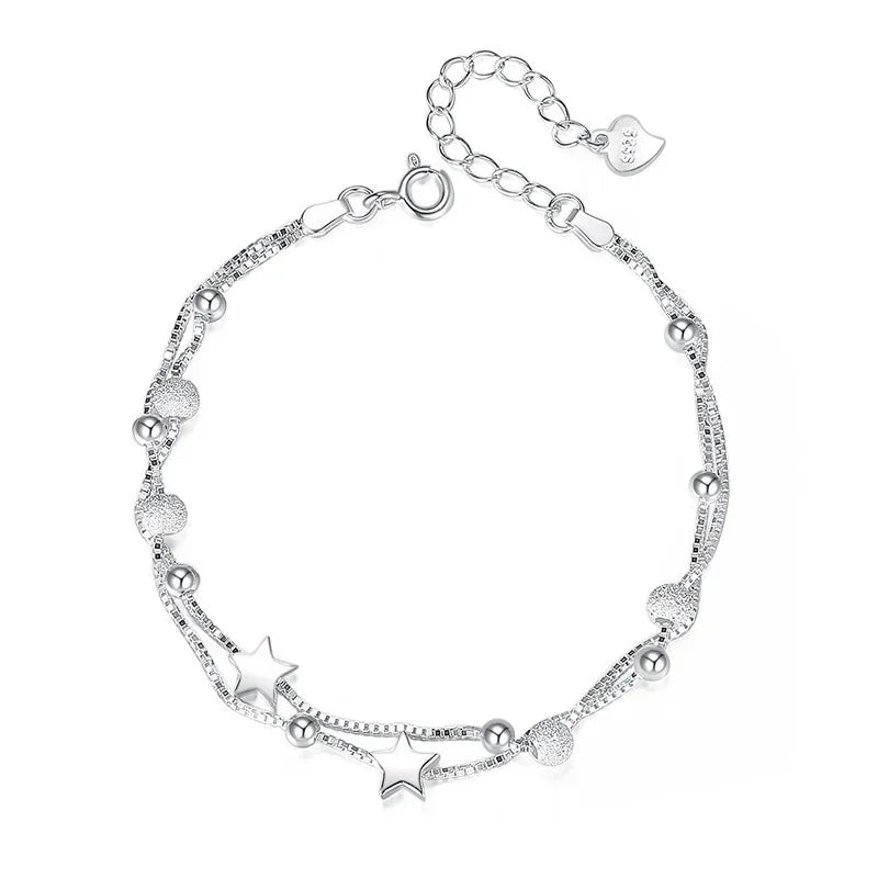 925 sterling silver stars Bracelets