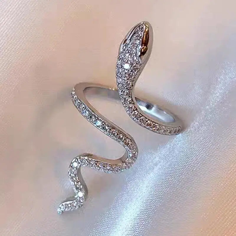 Silver Snake Ring