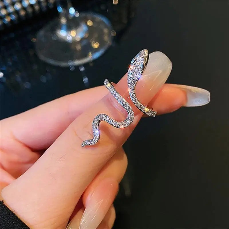 Silver Snake Ring