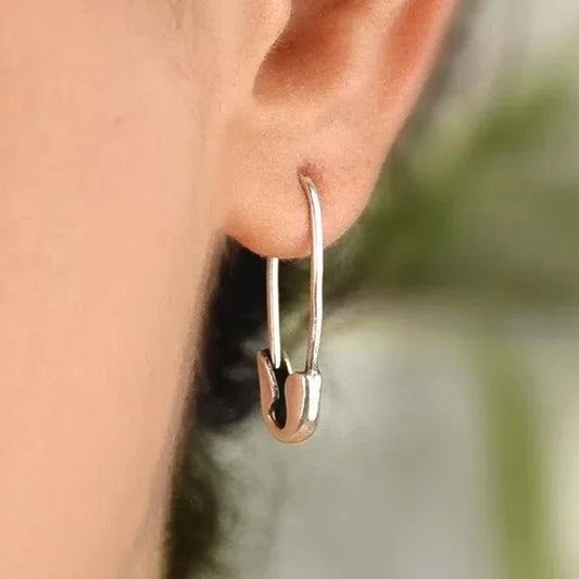 Delysia King Safety Pin Earrings