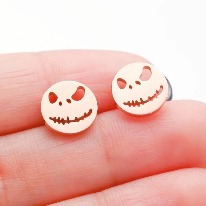 Cute Halloween Cartoon Ghost Earrings