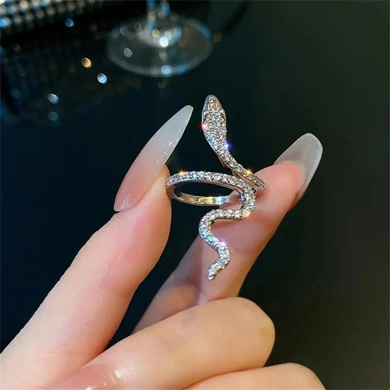 Silver Snake Ring