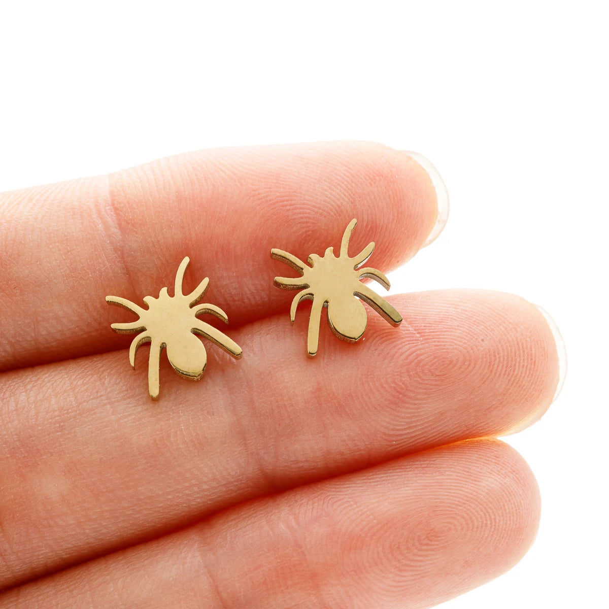 Creepy Crawly Spider Web Earrings