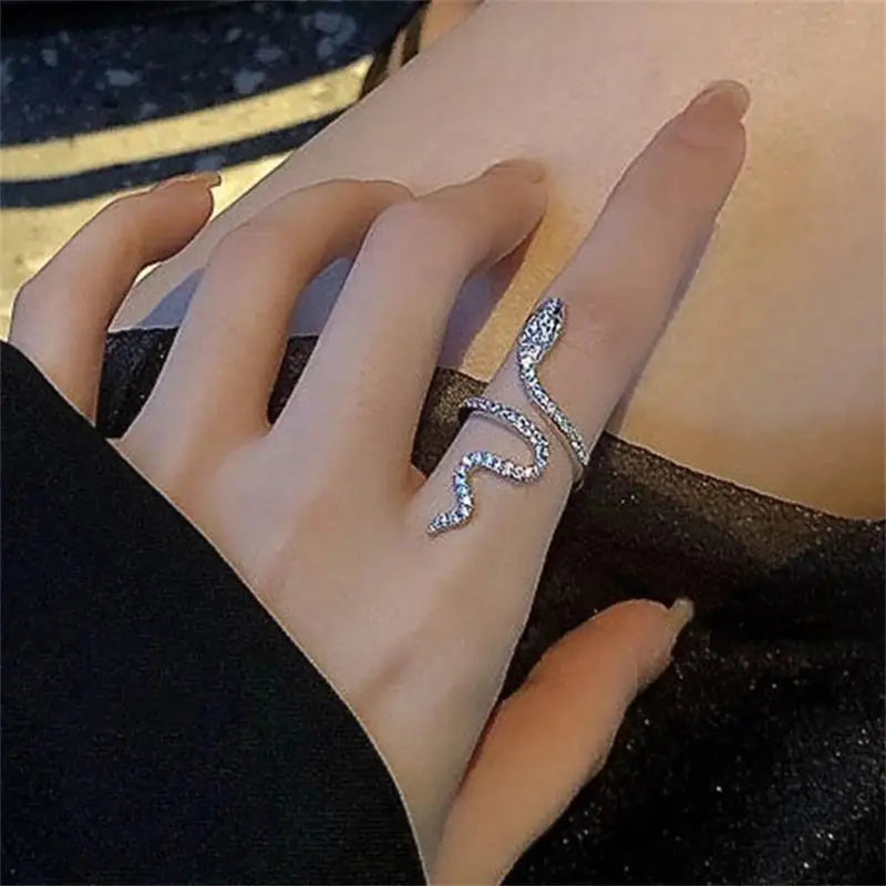 Silver Snake Ring